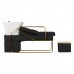 GABBIANO Hair Wash Unit DIANA GOLD Black